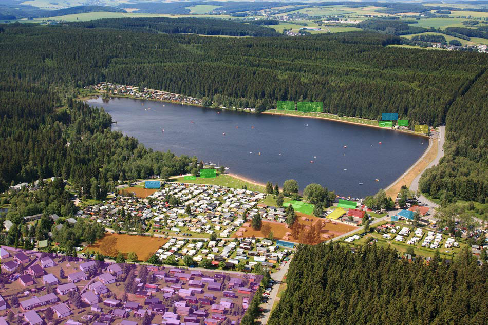 Luftbild Campingpark-Greifensteine